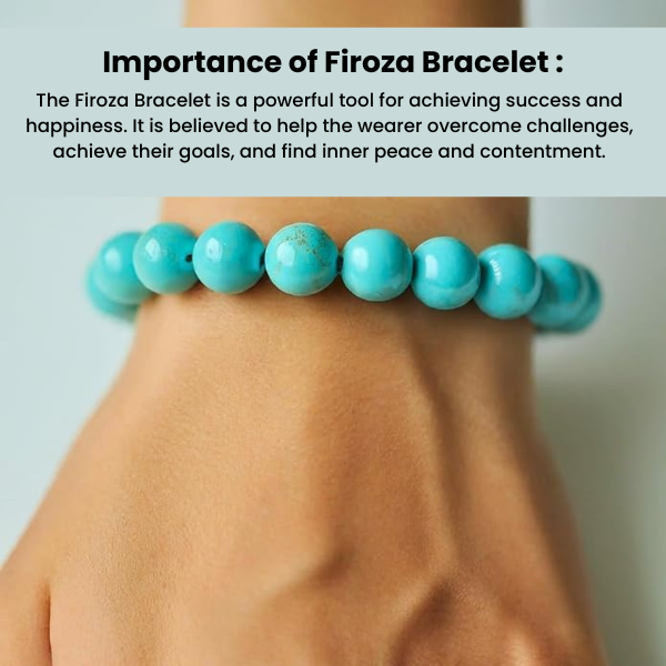Firoza (Celebrity stone) Bracelet | BUY 1 GET 1 FREE
